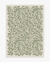 Pure Willow Boughs Green Flatwoven Rug by Morris & Co.