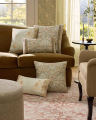 Simply Severn Vintage Blush Woven Throw Pillow by Morris & Co.