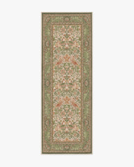 Strawberry Thief Sage & Rose Rug by Morris & Co.