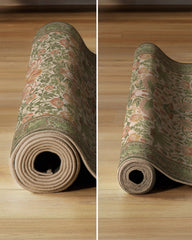 Strawberry Thief Sage & Rose Rug by Morris & Co.