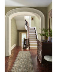 Strawberry Thief Stone Gold Flatwoven Rug by Morris & Co.