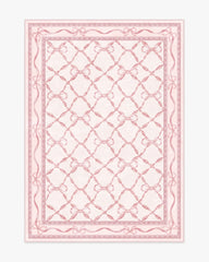 Eloise Pink Flatwoven Rug by Mrs. Alice