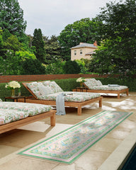 Skye Pink Multicolor Outdoor Rug by Mrs. Alice