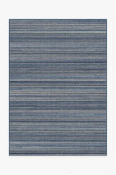 Multi Stripe Blue Rug