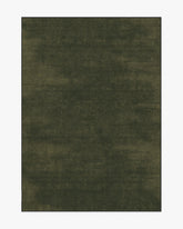 Nico Solid Olive Flatwoven Rug