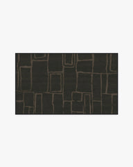 Alsace Soft Black Rug by Nina Takesh