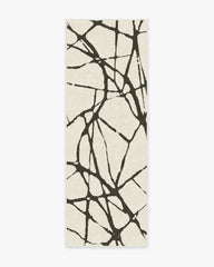 Marion Black & Ivory Rug by Nina Takesh