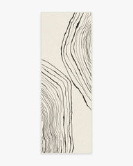 Seine Black & Ivory Rug by Nina Takesh