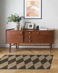 Palazzo Soft Black Re-Jute Rug