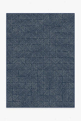 Parquet Navy Outdoor Rug