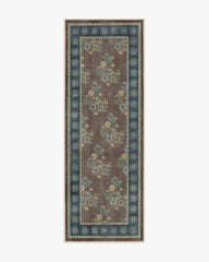 Pennywood Brown & Blue Rug