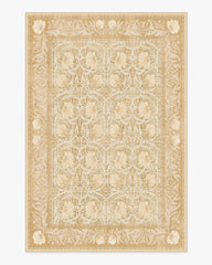 Pimpernel Light Ochre Rug by Morris & Co