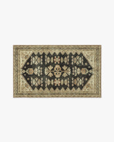 Pradera Tan & Soft Black Rug