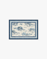 Provence Toile Delft Blue Rug