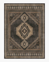 Rayne Charcoal & Tan Rug