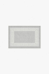 Rhodes Light Grey Bath Mat