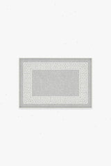Rhodes Light Grey Bath Mat