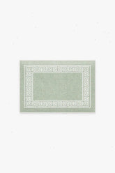 Rhodes Sage Green Bath Mat
