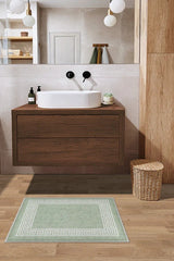 Rhodes Sage Green Bath Mat