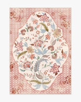 Rosalee Red Multicolor Outdoor Rug