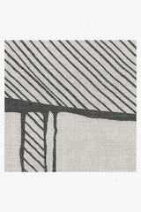 Rune Black & Ivory Outdoor Rug