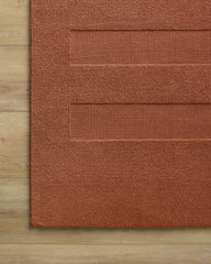 Ryder Terracotta Plush Rug