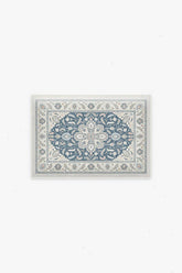Safiya Teal Sage Bath Mat
