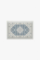 Safiya Teal Sage Bath Mat