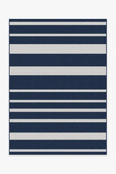 Sailmaker Stripe Blue Outdoor Rug
