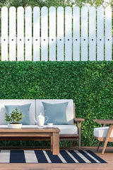 Sailmaker Stripe Blue Outdoor Rug