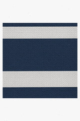Sailmaker Stripe Blue Outdoor Rug