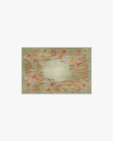 Bird of Paradise Silver Fern Rug by Sanderson