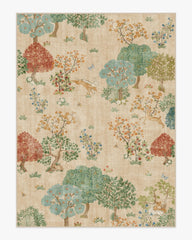 Pamir Garden Fern Rug by Sanderson