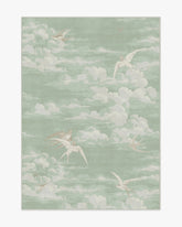 Silvi Clouds Seaspray Rug by Sanderson