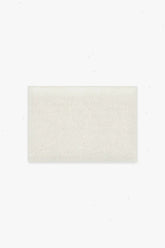 Solid Off-White Bath Mat