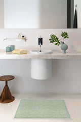 Solid Sage Green Bath Mat