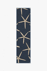 Starfish Navy Rug