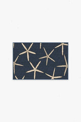 Starfish Navy Rug