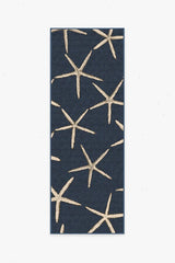 Starfish Navy Rug