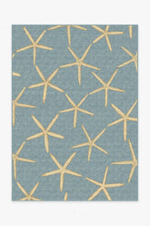 Starfish Pale Blue Rug