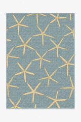 Starfish Pale Blue Rug