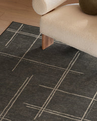 Stellan Charcoal Flatwoven Rug