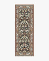 Strawberry Thief Black & Amber Rug by Morris & Co.