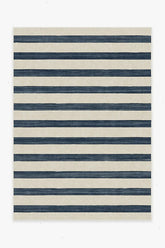 Sumi Sailor Stripe Navy Rug