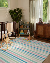Sunbeam Stripe Multicolor Rug