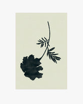 Temple Silhouette Ivory & Charcoal Rug by The Local Project