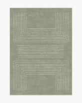 Valencia Sage Green Flatwoven Rug
