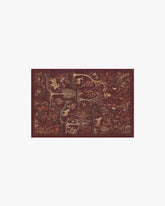 Wilder Burgundy Multicolor Rug