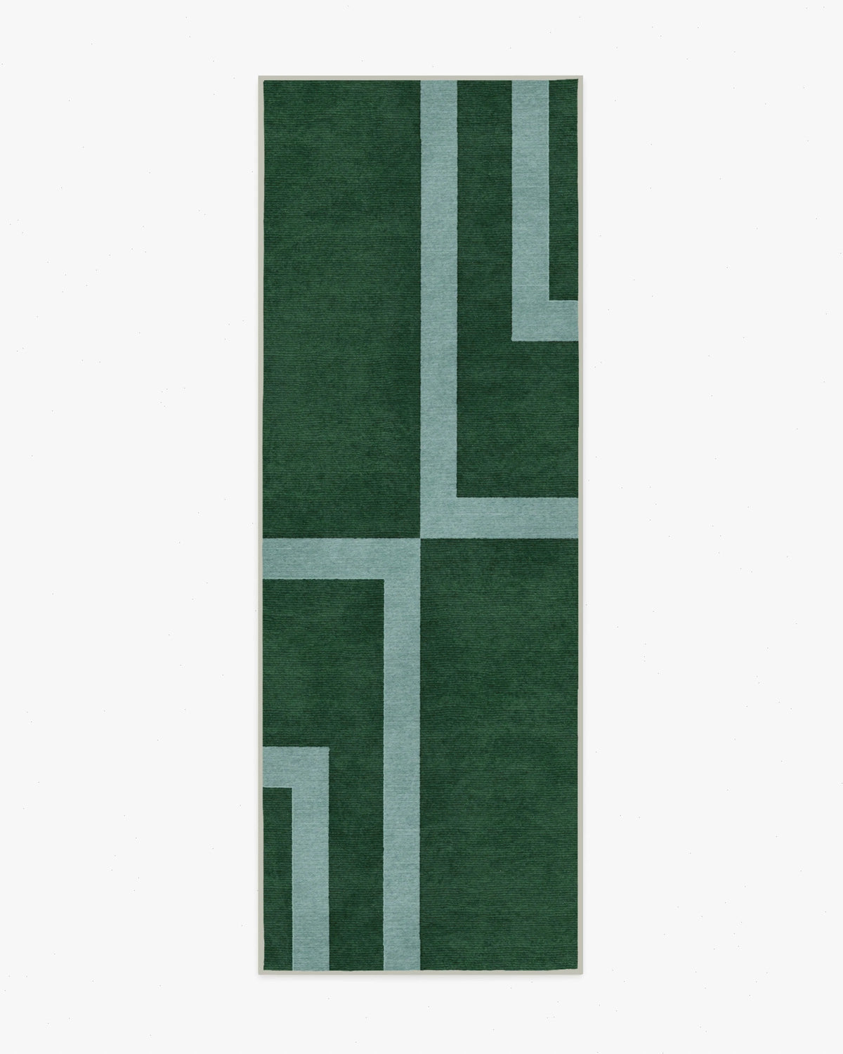 Aldo Green & Mist Rug by The Local Project