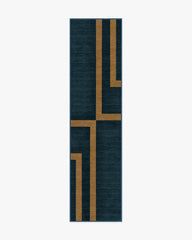 Aldo Indigo & Ochre Rug by The Local Project